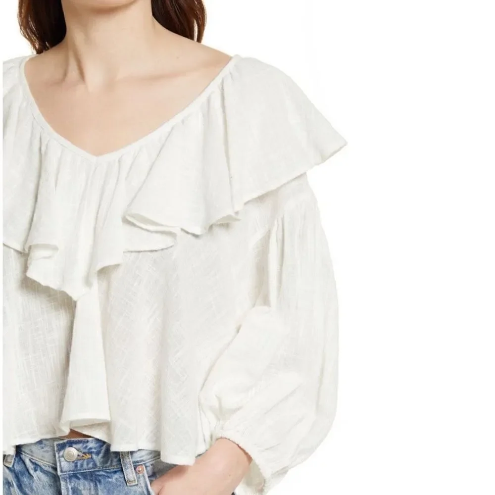 Free People | Zuri Ruffle Blouse